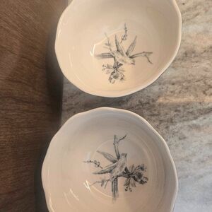 222 Fifth Adelaide Grey Bowl (set of 2)